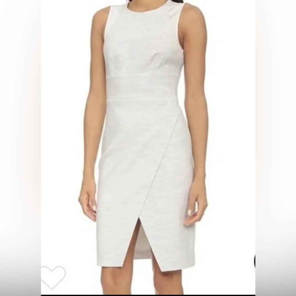 Club Monaco Lizeth Pencil Neutral 
Sheath Dress Sz 10